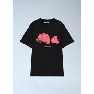 Palm Angels Men Spray Broken Bear T-Shirt